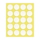thumbnail image 1 of Moyic 20 piezas SpongeGreat Elasticidad Extraíble Single-off Candle Wick Sticker Paster de buena adherencia de doble cara Kits para hacer velas Amarillo, 1 of 6
