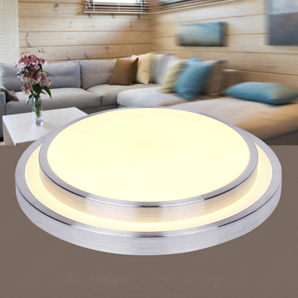 20" LED Ceiling Light Modern Ceiling Lamp Round Flush Mount Lighting Fixture 110V 35W for Bedrooms, Living Rooms, Dining Rooms