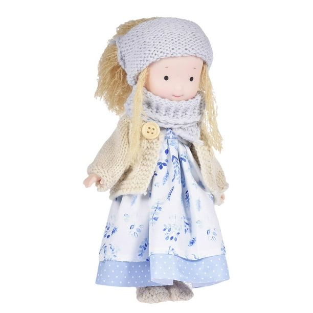 Muñecas De Niña De Juguete De Peluche Muñeca De Juguete De Niña De Peluche De Peluche Hecho A Mano Niños Muñecas De Niña Linda Juguete De Peluche Regalo De Cumpleaños De