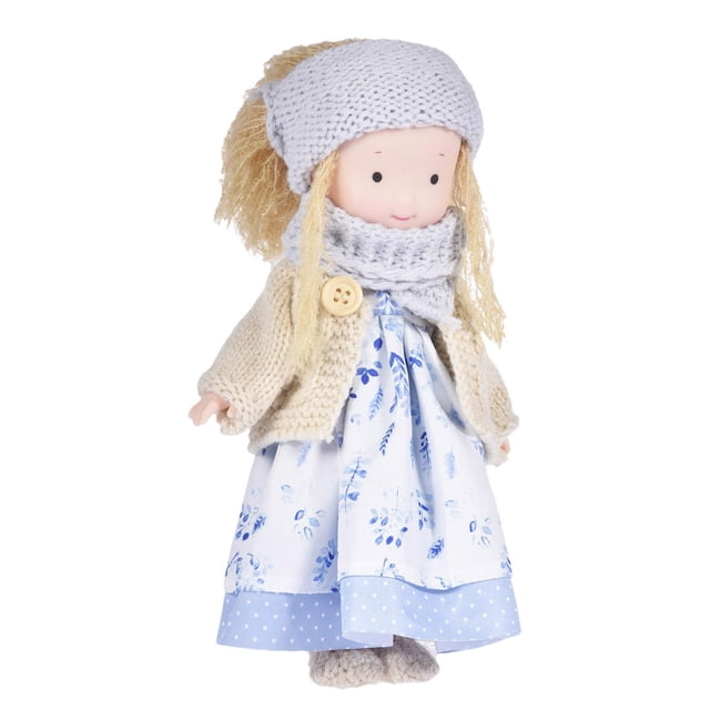 Muñecas De Niña De Juguete De Peluche Muñeca De Juguete De Niña De Peluche De Peluche Hecho A Mano Niños Muñecas De Niña Linda Juguete De Peluche Regalo De Cumpleaños De