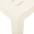 thumbnail image 4 of vidaXL Garden Table White 79x65x72 cm Plastic, 4 of 5