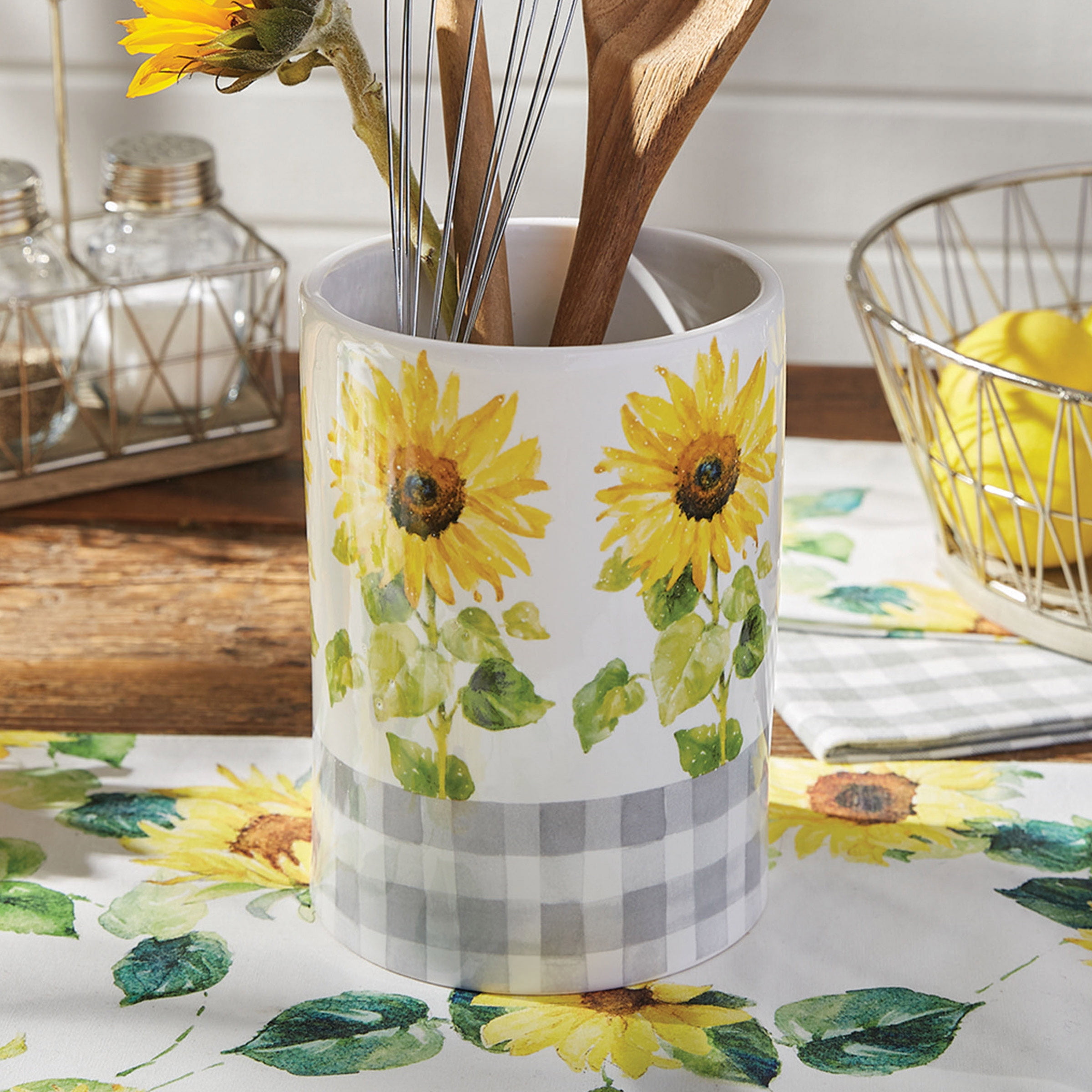 Park Designs Follow The Sun Utensil Crock