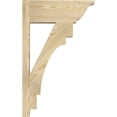 thumbnail image 3 of Ekena Millwork 8"W x 20"D x 32"H Merced Rough Sawn Traditional Outlooker, Douglas Fir, 3 of 4