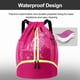 thumbnail image 3 of Sports Drawstring Backpack - String Swim Gym Bag with Shoes Compartment and Wet Proof Pocket for Women&Men, 3 of 5