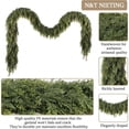 thumbnail image 5 of Clearance Christmas Garland Decoration! Skegnu 5.9ft Christmas Cedar Garland Artificial Green Cedar Garland Faux Cedar Needles Garland For Home Fireplace Indoor Outdoor Holiday Party Decoration, 5 of 9