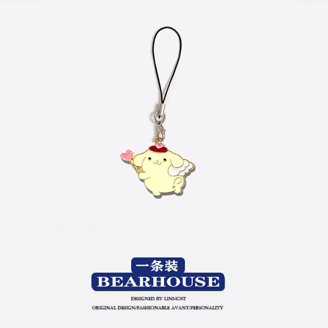 Cordón Kawaii Sanrio Kuromi My Melody Cinnamoroll, funda de teléfono iPhone, mochila, muñecas, colgante, juguete, regalos para niñas gym unisex