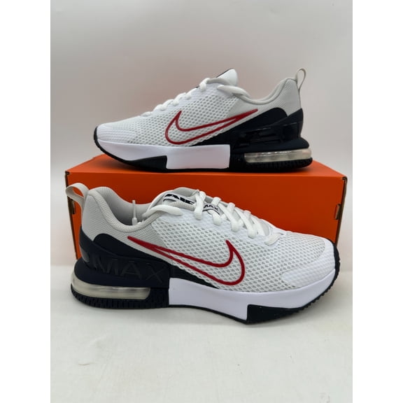 Nike Air Max Alpha Trainer 6 Men's 8.5 White Black Athletic Shoes FQ1833 111