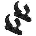 thumbnail image 1 of KAKOWELY boat pole clips holder 2pcs Yacht Accessories Pipe Port Pipe Connection Clamp Shelf Link Clip Fastener Rv Yacht Clips Port Pipe Clamp Plastic Shelf Link Clips, 1 of 5