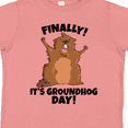 thumbnail image 4 of Inktastic Finally It's Groundhog Day Boys or Girls Toddler T-Shirt, 4 of 5
