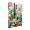 thumbnail image 2 of 12x18 inch Paintings Wall Decor Cactus & Flower Garden Decor Poster,Classic Garden Decor Accessory,Indoor Home Living Room,Study,Bar,Cafes Wall Art Decor Poster Canvas,For Cactus Lovers Gift, 2 of 6