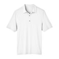 thumbnail image 4 of North End NE100 Men's JAQ Snap-Up Stretch Performance Polo-White-S, 4 of 5
