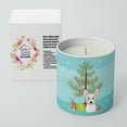 thumbnail image 2 of Carolines Treasures BB1598CDL 3.75 x 3.25 in. Unisex Christmas Tree & Westie 10 oz Decorative Soy Candle, 2 of 5