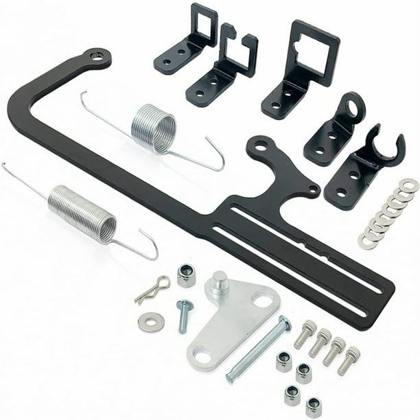 Transmissions Throttle Carburetor Cable Mount Bracket Kit For GM 700R4