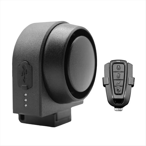 Alarma Inalámbrica para Bicicleta, 115 DB, IP55, Resistente Al Agua, con Control Remoto, Antirrobo y Detector de Bicicletas.
