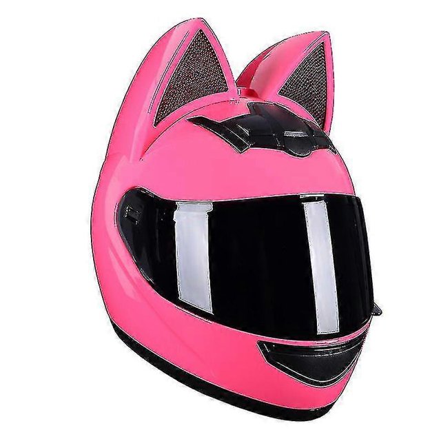 Cat Ear Motorcycle Helmet Full Helmet Youth Men And Women Racing Motocross Casco