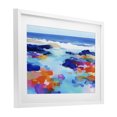 thumbnail image 2 of Stupell Industries Coastal Coastal Pools Overlay Abstraction White Framed Print Under Glass, 20 x 14, by Chromatic Storm Studio, 2 of 8