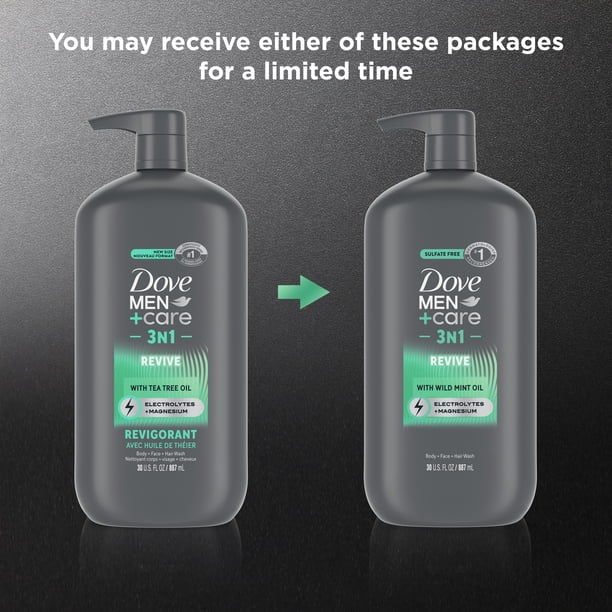 【DOVE メンズ 170/66】ML程度 セミドライ 5/3ミリ 裏起毛 Dove Men+Care Invigorating Revive 3-in-1 Body Face & Hair Wash for