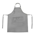 thumbnail image 2 of simhoa BBQ Apron Clothesline Apron Adjustable Strong Bearing Capacity Kitchen Apron Gray, 2 of 8