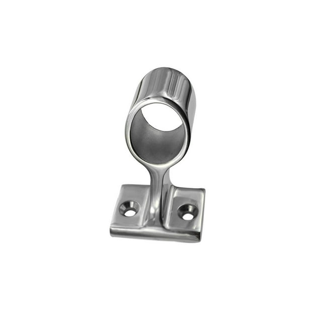 facefd Porte-Mains Argent Support de Rail en Acier Inoxydable Fermoir à Main Raccords de Quincaillerie Marine 22mm 25mm