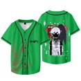 thumbnail image 1 of Omori Veste de Baseball de Marchandise Spatiale Rouge Été Femmes Hommes Mode Décontractée Harajuku T-Shirts à Manches Courtes,style 4,m, 1 of 5