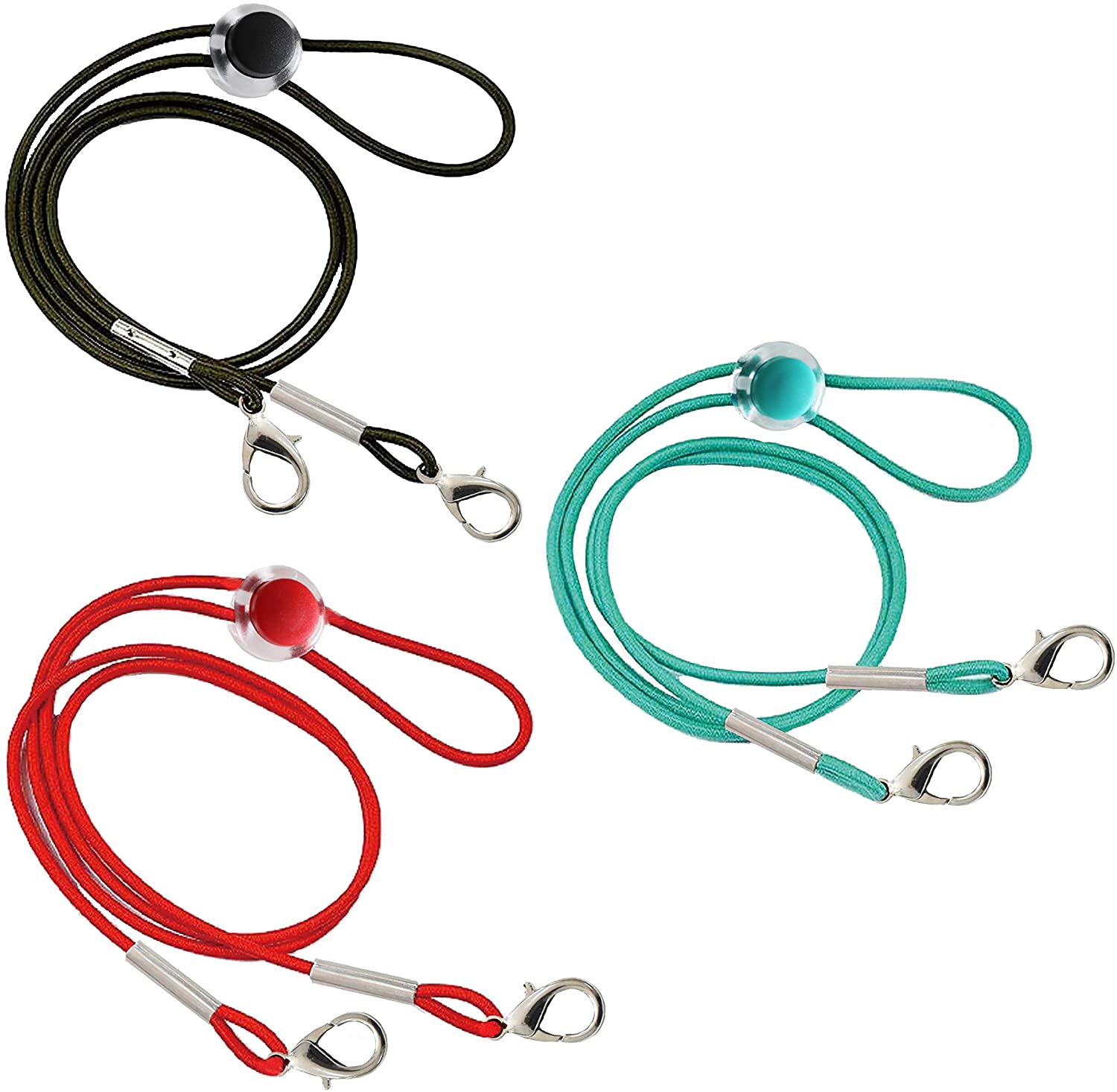 Face Mask Lanyards, Mask Holder Mask Lanyard with Clips Face Necklace Holder Strap for Women Men