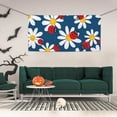 thumbnail image 2 of Lsque Daisies With Ladybugs Pattern Party Banner, Festive Banner , Holiday Celebrations and Events for Carnival Birthday Party Festival Decorations-Small, 2 of 8