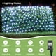 thumbnail image 2 of Red de luces navideñas WBao, 200 LED, 256 x 158 cm, resistente al agua, 8 modos, 2 of 8