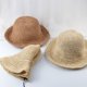 thumbnail image 4 of EeaseMX Sombrero de paja hawaiano para exteriores, redondo, de ala ancha, con protección UV, para playa y verano (caqui), 4 of 8