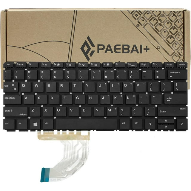 Replacement Laptop Keyboard No Backlight for HP ProBook 430 G6 435 430 G7 ZHAN 66 Pro 13 G2 US Layout