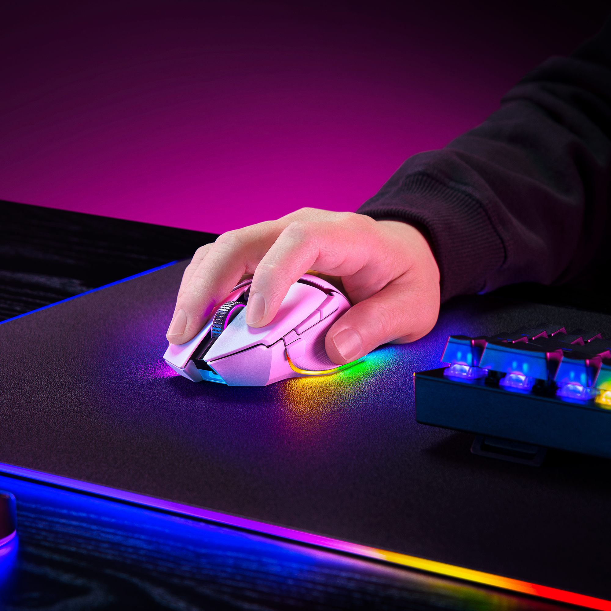 Razer Basilisk V3 Pro Gaming Mouse White photo 7