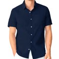 thumbnail image 1 of Camisa Para Hombre Shendy Vendy Slim Fit Strech Manga Corta, 1 of 5