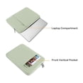 thumbnail image 4 of Funda MOSISO para portátil MacBook Air/Pro de 13 pulgadas con bolsillo, verde, 4 of 6