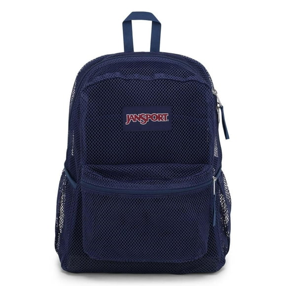 Mochila JanSport Eco Mesh Navy de 43 x 32 x 15 cm con funda para portátil