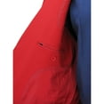 thumbnail image 4 of Sharp Hand Tailored Men 2B Dress Blazer w/1 Pair of Socks, Size 36S-62L - Red 40L, 4 of 4