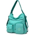 thumbnail image 1 of LHSHID Women’s Shoulder Bag Backpack Nylon Handbag Waterproof Tote Bag for Work, 1 of 7