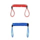 thumbnail image 1 of Cordón de seguridad Baoblaze 2 Piezas 1.5 M Resorte Bobina Rojo, 1 of 8