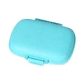 thumbnail image 2 of Wheat Straw Portable Plastic Pill Storage Box 8 medicine containers Portable Grid Mini Vitamins Organizer Medicine Containers, 2 of 7
