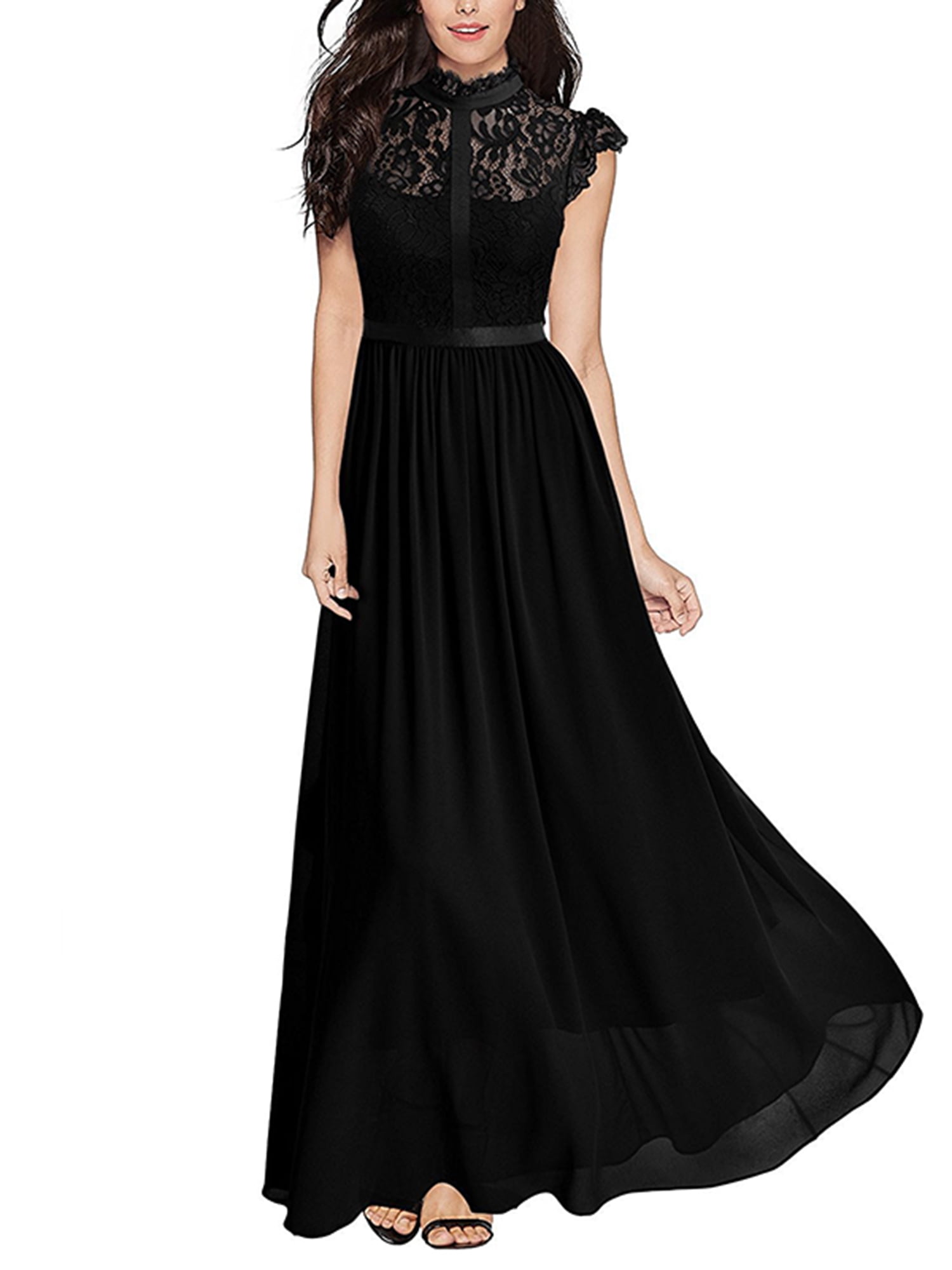 beauty never fades lace maxi dress