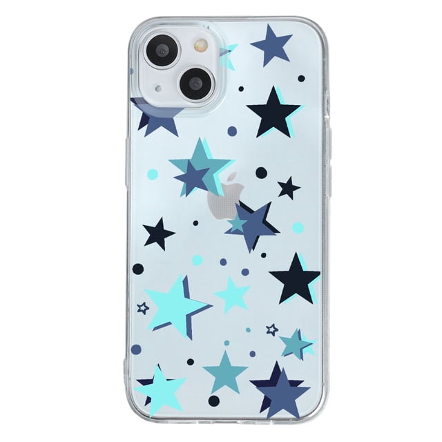 Funda Antigolpes para iPhone 13 InstaCase Uso rudo estrellas azules