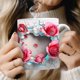 thumbnail image 5 of Regalos para Parejas Día de San Valentín Rosa Roja Familia Taza de Café Regalo para Parejas Día de San Valentín Regalos para Parejas, 5 of 7