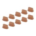 thumbnail image 3 of Bloque de goma silencioso para flauta, 10 piezas de ladrillo de goma para flauta, bloque de goma para flauta, bloque de goma para orificio de flauta, uso conveniente, 3 of 12