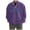 Purple, variant on Vedolay Men's Hoodie Sweatshirt Pullover Striped Printed Long Sleeve Pullover Tops Shirts Black,2XL