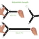 thumbnail image 3 of Tensor de sábana ajustable de 8 piezas, correas triangulares ajustables de 3 vías con clips para trabajo pesado, correas elásticas para sábanas para fundas de colchón y, 3 of 5