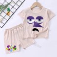 thumbnail image 3 of Disney-Conjunto de pijamas de dibujos animados para niños y niñas, ropa de dormir de manga larga, camisa de bebé, Tops, 2 piezas, 3 of 5