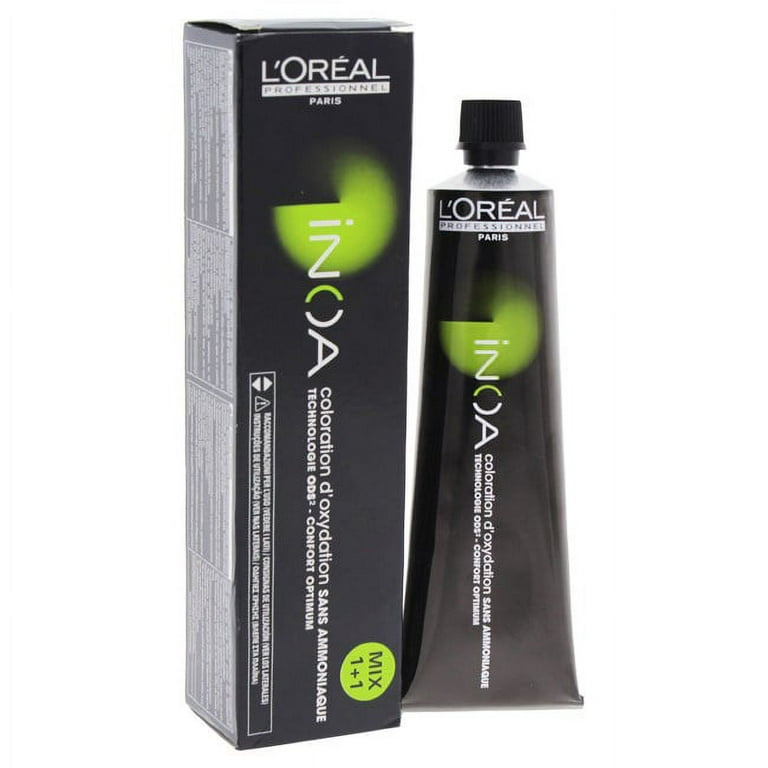 Inoa # 5.18 - Light Brown Ash Mocha by L'Oreal Professional for Unisex - 2  oz Hair Color