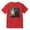 Red, variant on Jason Aldean Songs About Us Cotton Tee Women Men Short Sleeve Round Neck Casual Streetwear T-shirt