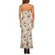thumbnail image 3 of Vestido Maxi Floral Sin Mangas Bodycon para Mujeres INSPIRE CHIC Talla XS Beige, 3 of 6