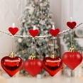 thumbnail image 5 of 12pcs Gold Star Heart Christmas Ornaments Balls Xmas Tree Hanging Pendant Christmas Decorations for Home New Year Party Decor Festival Supply, 5 of 5