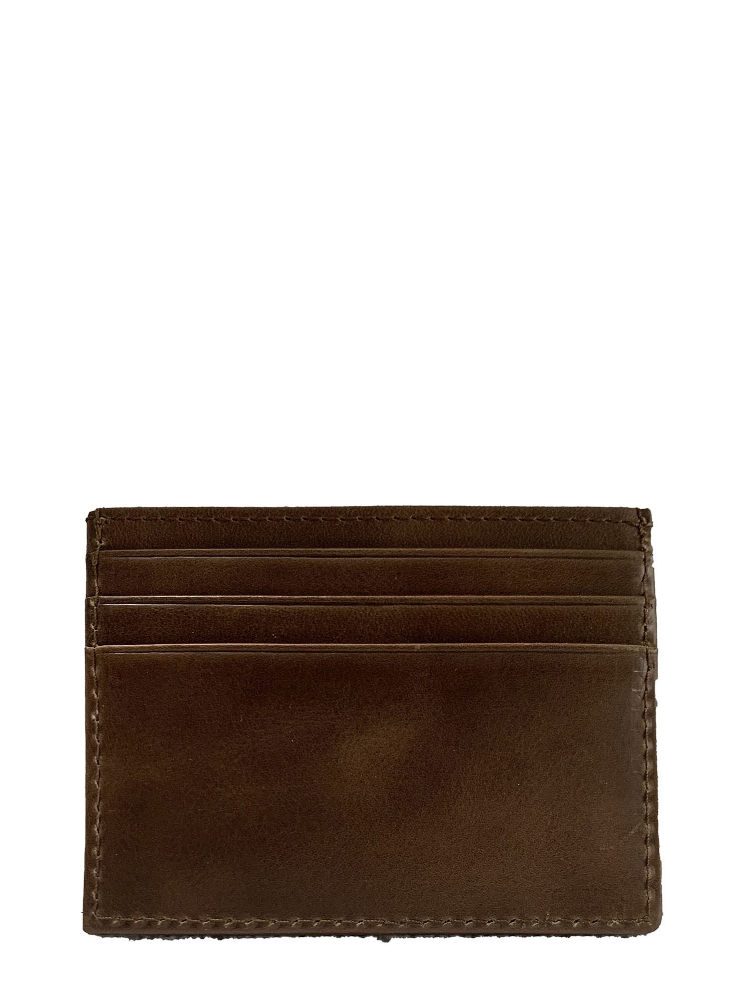 George Men's Milled Zip Around Wallet With Extra Pocket