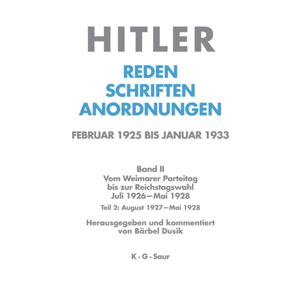 August 1927 - Mai 1928, (Hardcover)